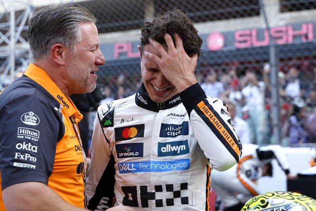 Rennsieger Lando Norris glücklich: „Habe einen einer Kindheitsträume erfüllt“