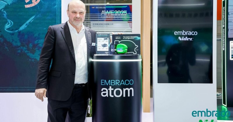 Kompakte Lösung von Nidec Global Appliance Neuer Kühlkompressor „Atom“