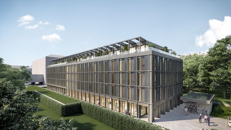 Vienna Green Hub : Europäisches Patentamt: Sanierung zum CO₂-neutralen Bürohaus