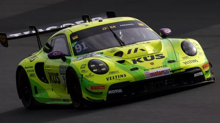 Stockerl für Preining in DTM