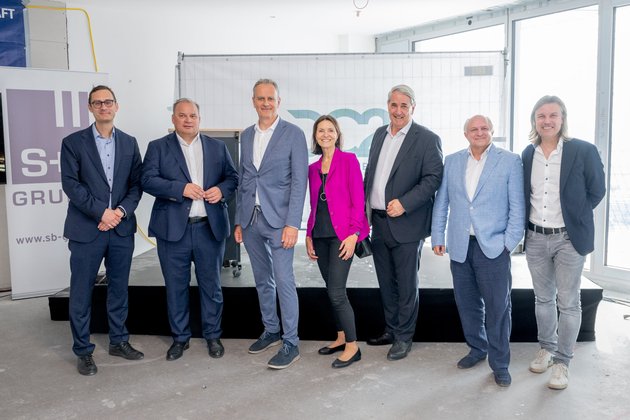 DC2 in der Donaustadt: Gleichenfeier für Wiens neuen Megaturm