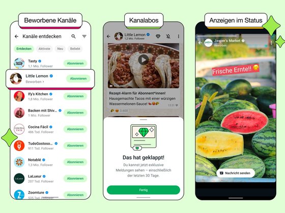 WhatsApp führt Werbung ein: An diesen Stellen ist sie bald zu sehen