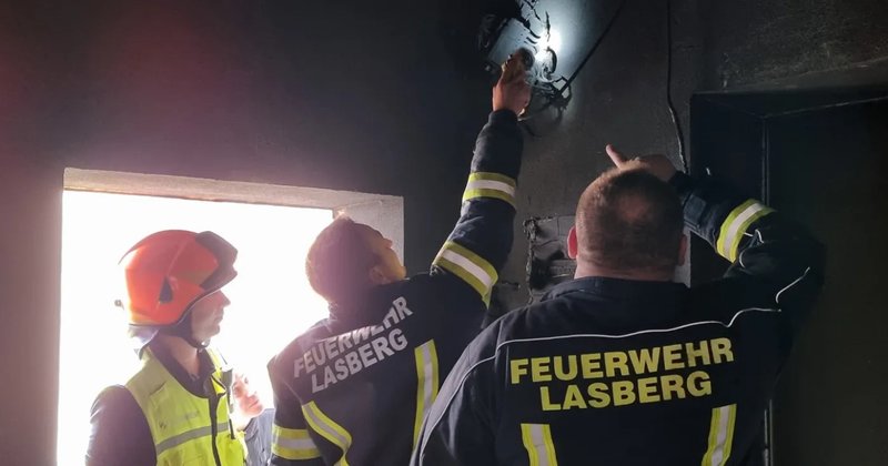 Heizraumbrand in Grensberg