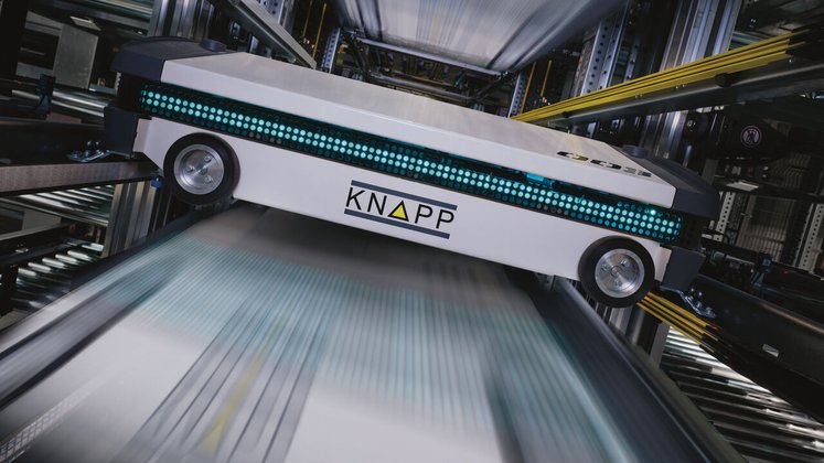 Case Study Novogenia und Knapp bauen smartes Gesundheitslager