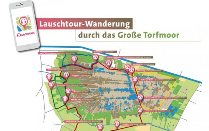 Natur am Ohr: So funktioniert die Lauschtour-App im Großen Torfmoor
