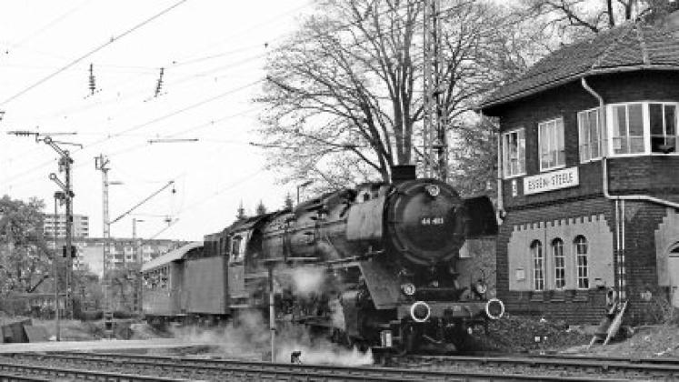 Essener Eisenbahnhistorie: Als Dampfloks durch Steele fuhren