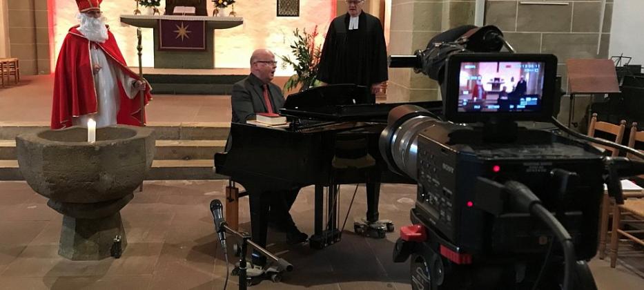 Lübbecke Ein filmreifer Auftritt für den Lübbecker Nikolaus