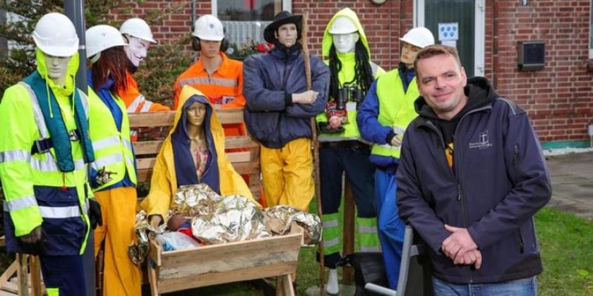 Maria und Jesus unter Seefahrern