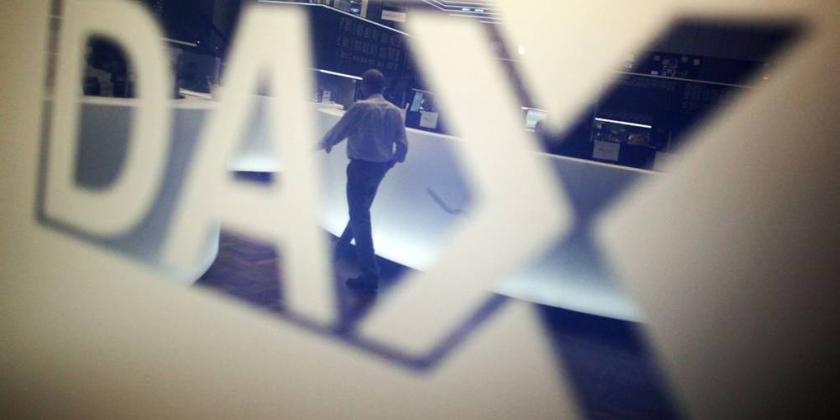 Dax in turbulenter Woche wieder auf Talfahrt